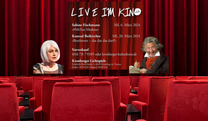 Live im Kino - Sabine Fischmann 06.03. - 20:00